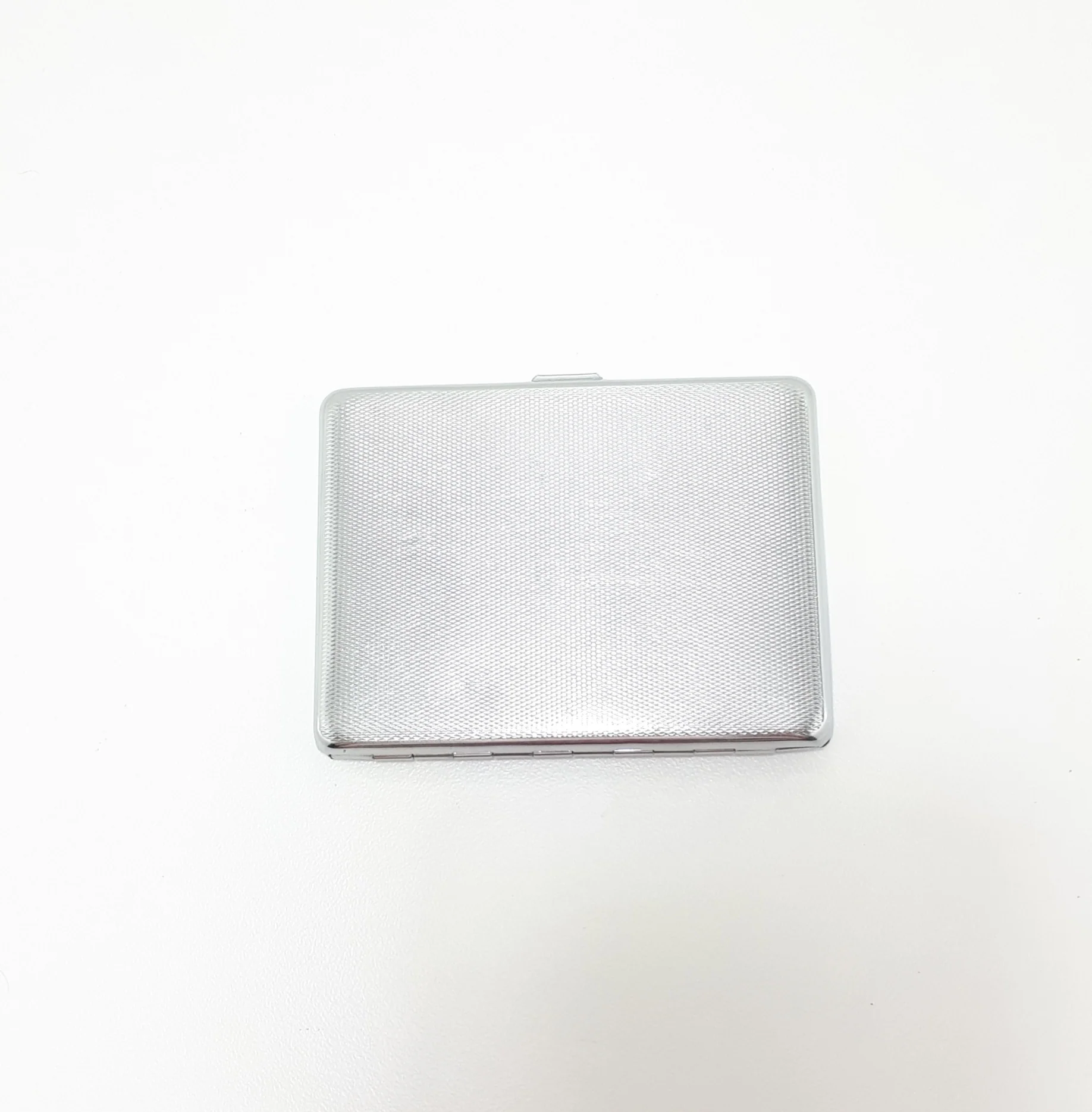 Vintage 1970's Emu Brand Sylva Chrome Plated Cigarette Case - Image 3